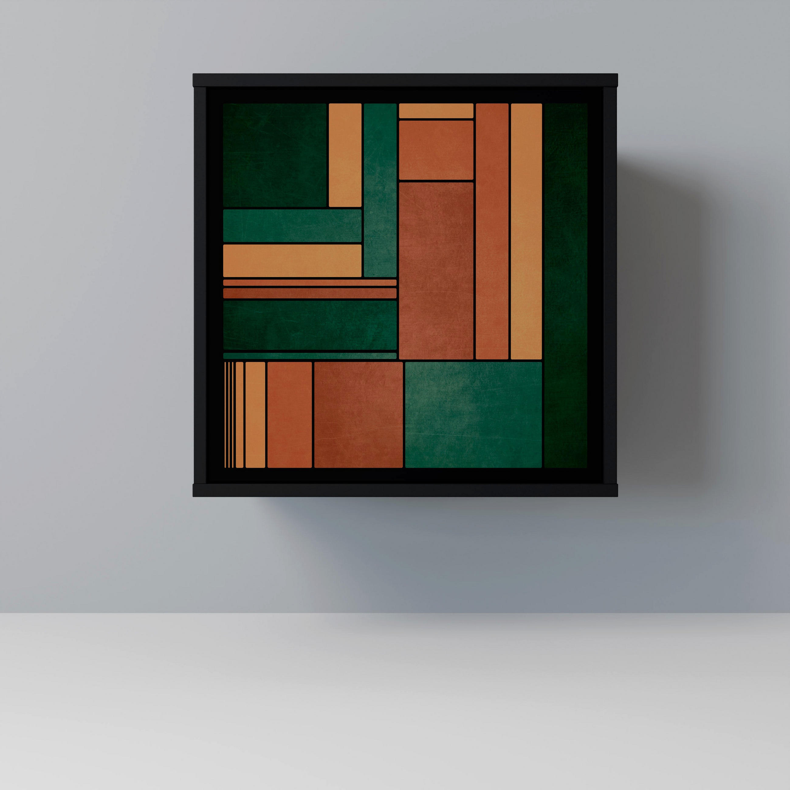 SpaceRebels Sideboard Schwarz 57.5x57.5x42 cm