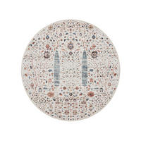 VINTAGE-TEPPICH George waschbar ø 120 cm rund - Multicolor, Kunststoff (120/120cm) - benuta