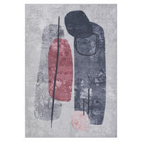 TEPPICH Bay Dunkelblau,Altrosa,Silberfarben 160/230 cm - Dunkelblau, Textil (160/230cm) - My-Rug