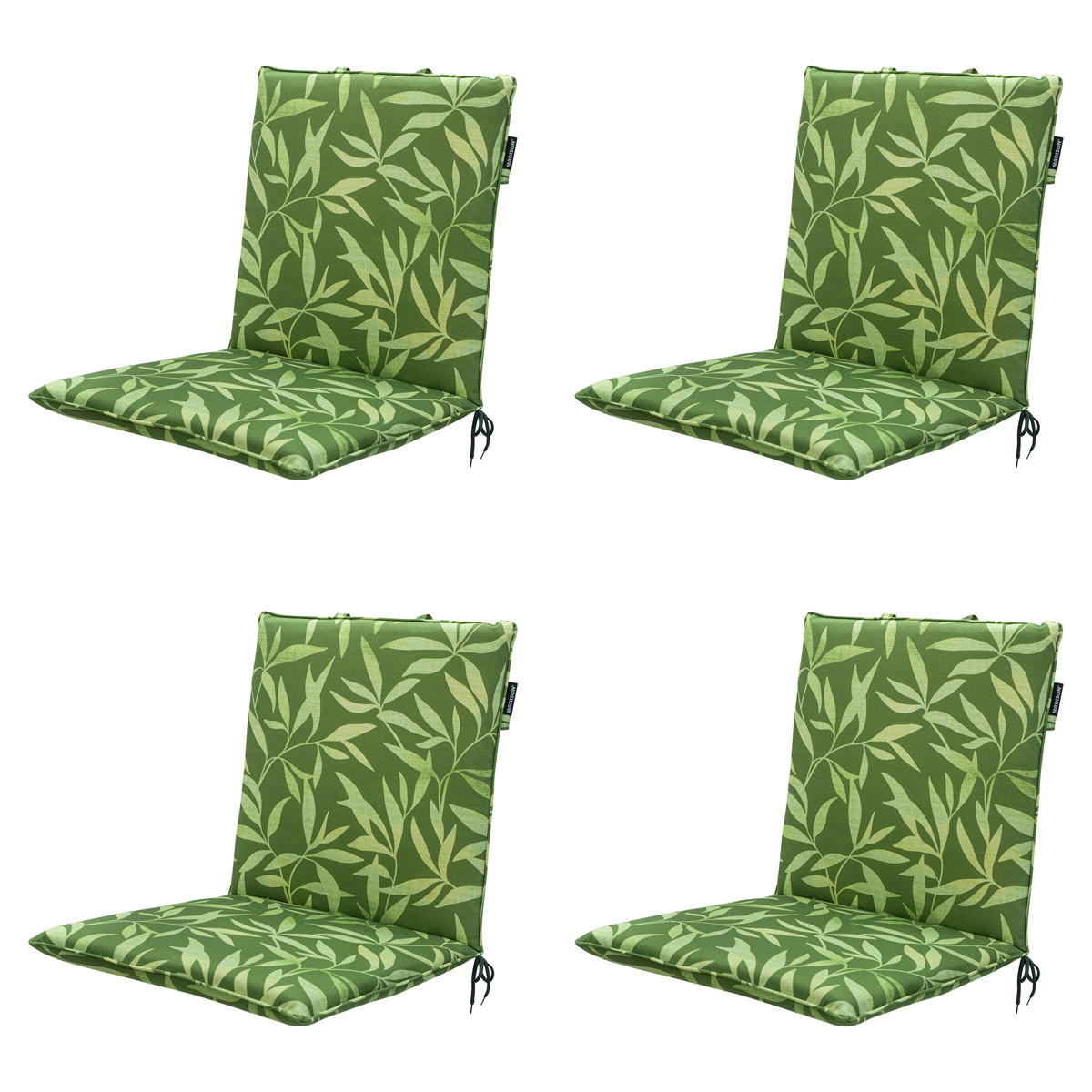GARTENSTUHLKISSEN Fergus 97/49 cm 4er-Set - Grün, Textil (49/6/97cm) - Madison