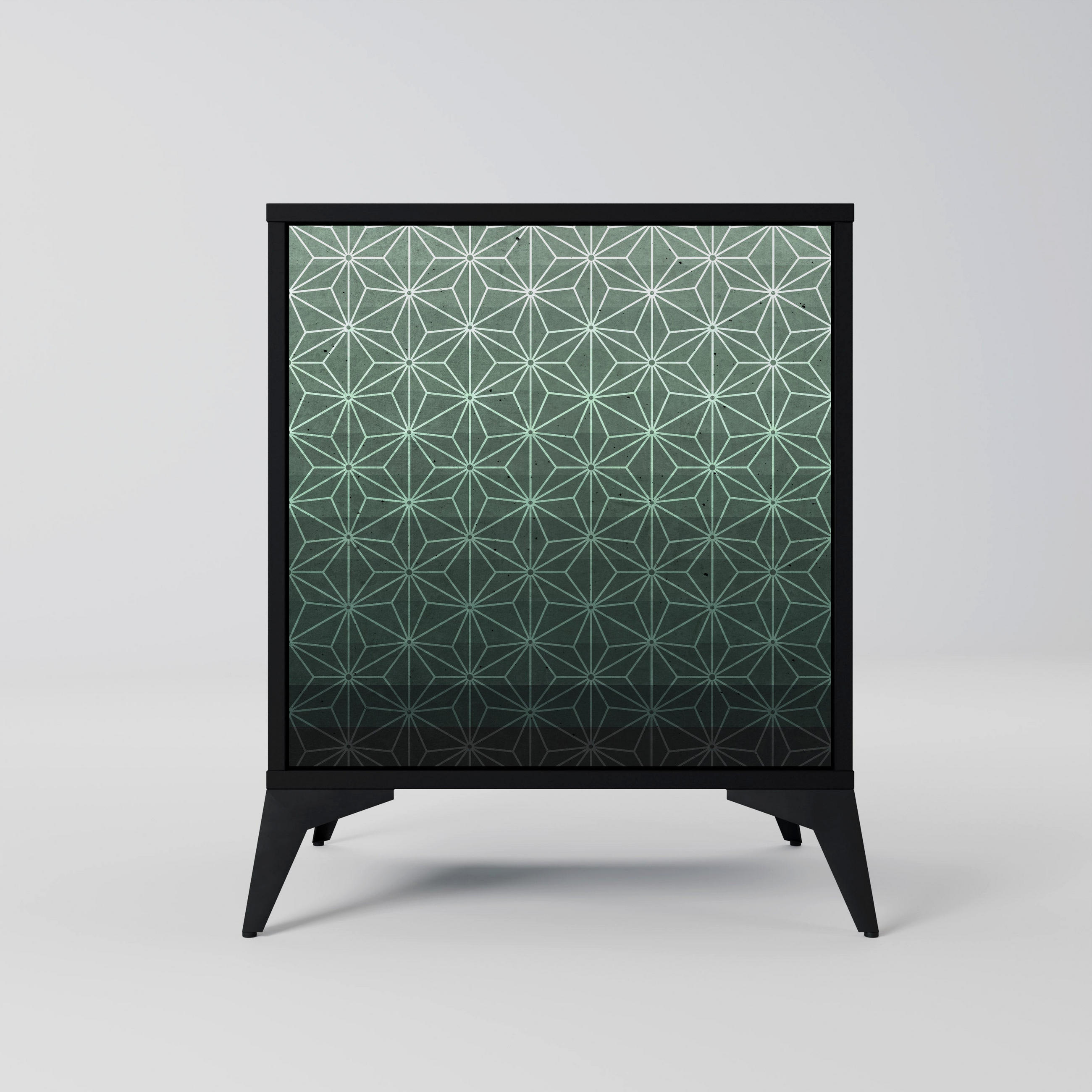 SpaceRebels Sideboard Schwarz 57.5x70.5x42 cm