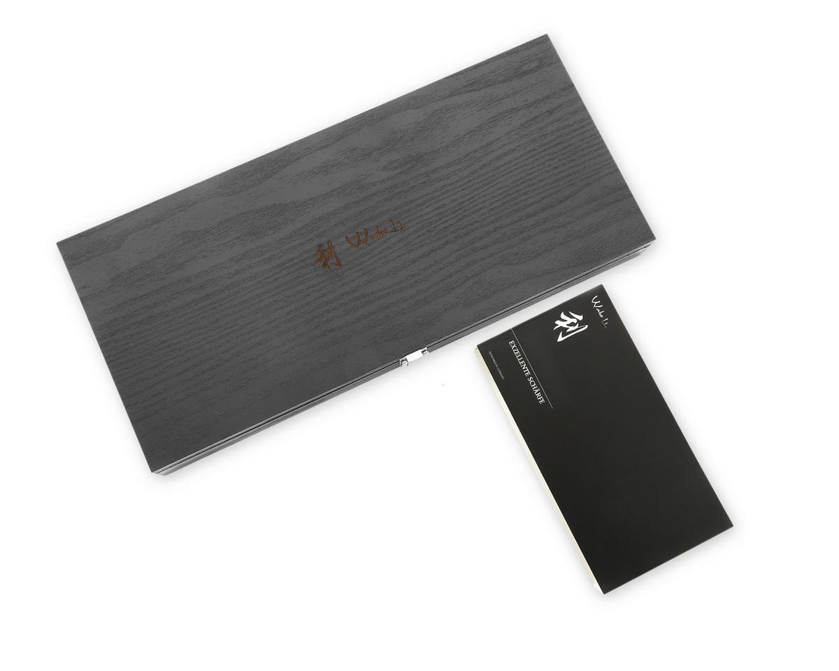 MESSERSET 3-tlg. 9–17 cm - Schwarz, Metall - Wakoli