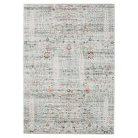 VINTAGE-TEPPICH George waschbar 120x170 cm - Türkis, Kunststoff (120/170cm) - benuta