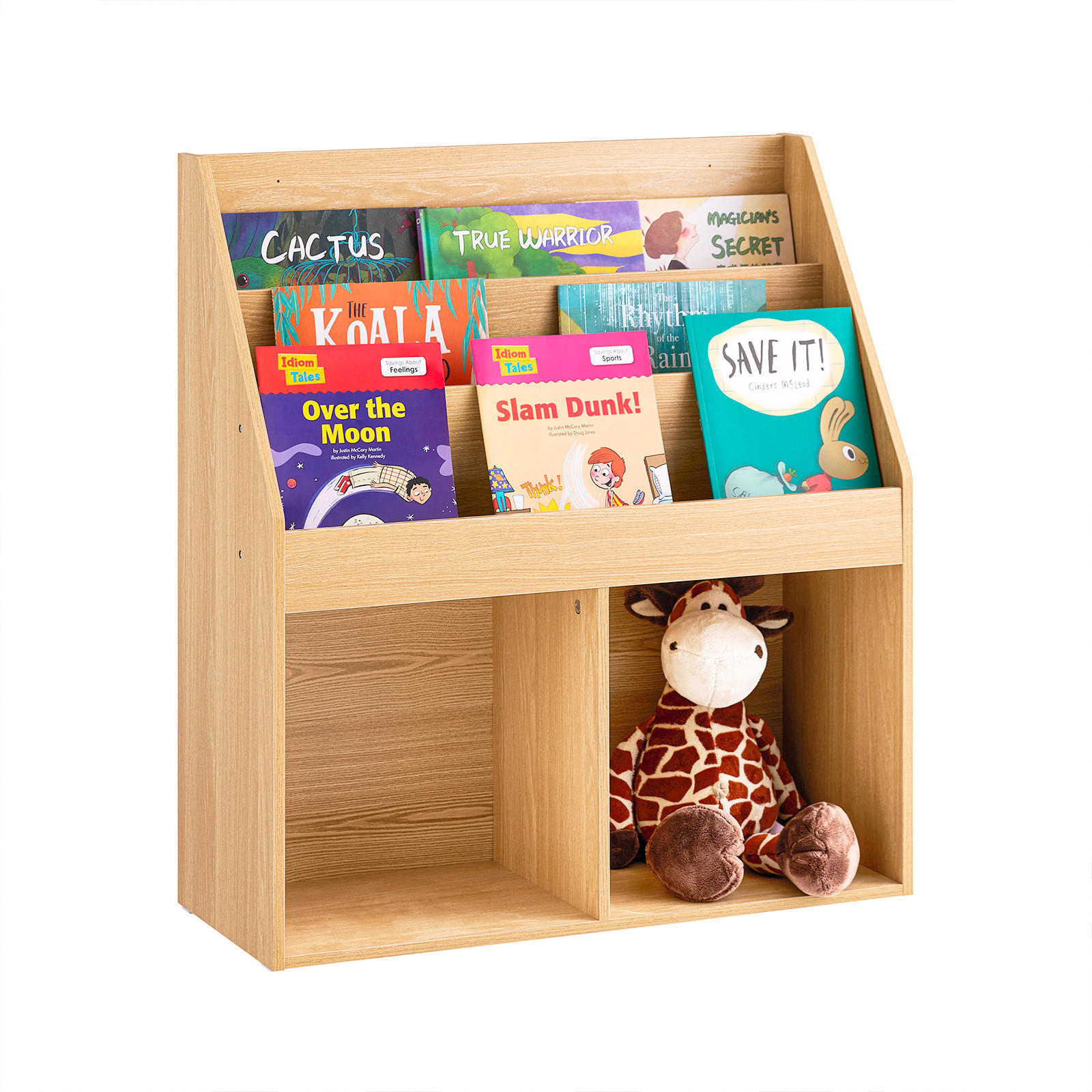 KINDERREGAL Natur - Naturfarben, Holzwerkstoff (73/80/30cm) - SoBuy