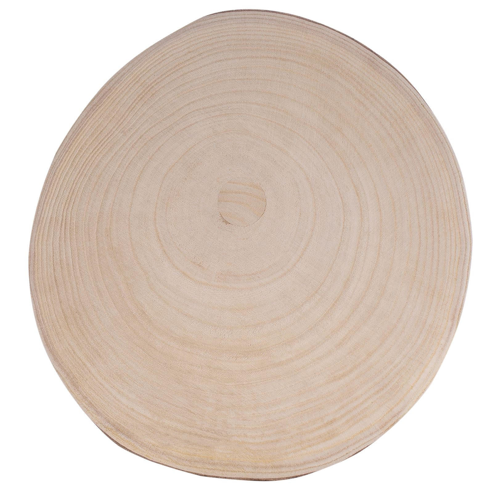 Thumbnail - CARO-Möbel Sitzhocker, Natur, Holz, Mode, 28x40x28 cm, Wohnzimmer, Hocker, Sitzhocker