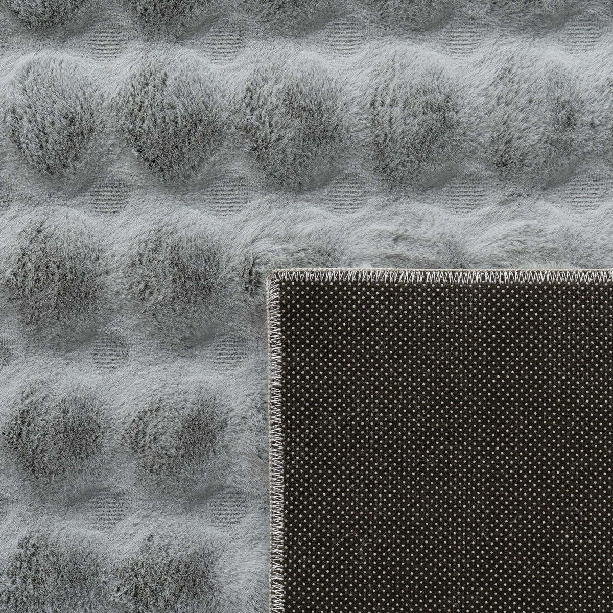 HOCHFLORTEPPICH 80/150 cm Arnheim 741 - Grau, Kunststoff (80/150cm) - Paco Home