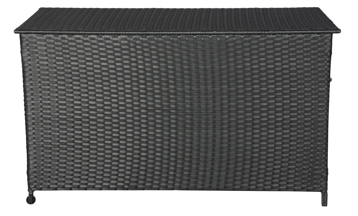 KISSENBOX Schwarz - Schwarz, Holzwerkstoff (170/95/75cm) - ebuy24