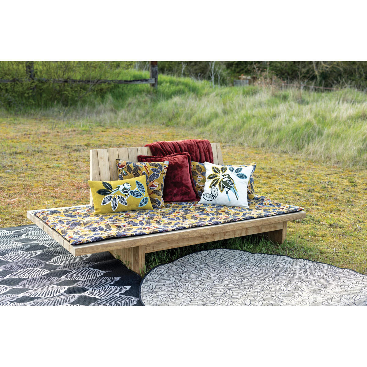 OUTDOOR-TEPPICH Chelby natur 200 x 290 cm - Naturfarben, Textil (200/290cm) - Vivaraise