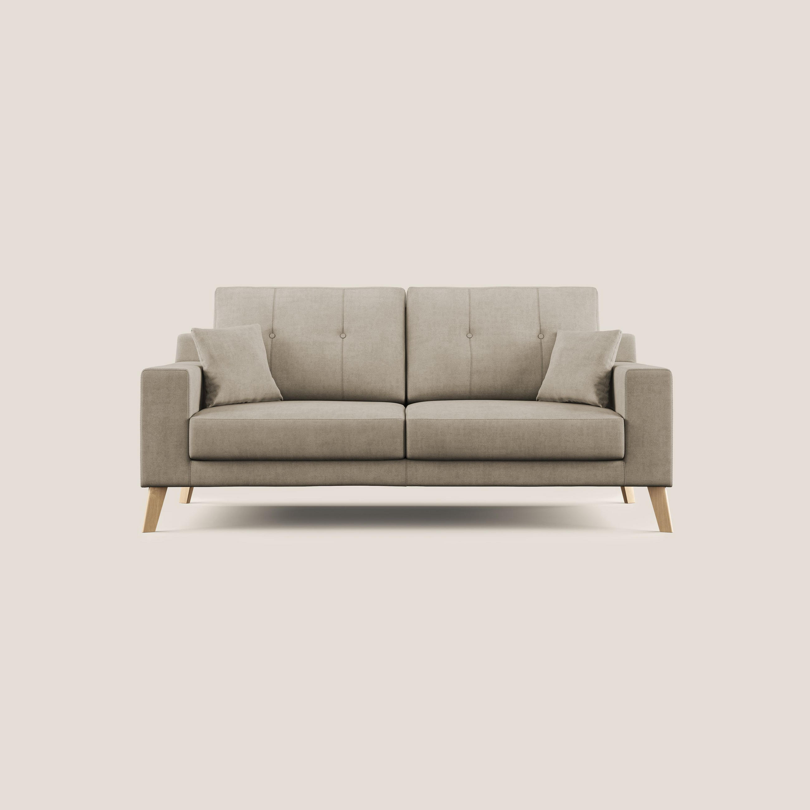 LINEARSOFA Danish - Beige, Textil (166/95/91cm) - Divani.store