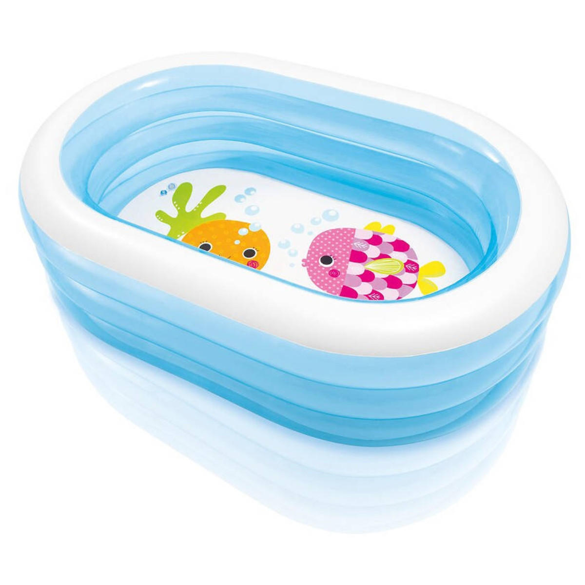 KINDERBECKEN Oval - Multicolor, Kunststoff (107/163cm)