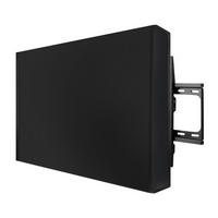 TV-ABDECKUNG Outdoor Schwarz 55-58 Zoll - Schwarz, Textil (89/1.3/137cm)