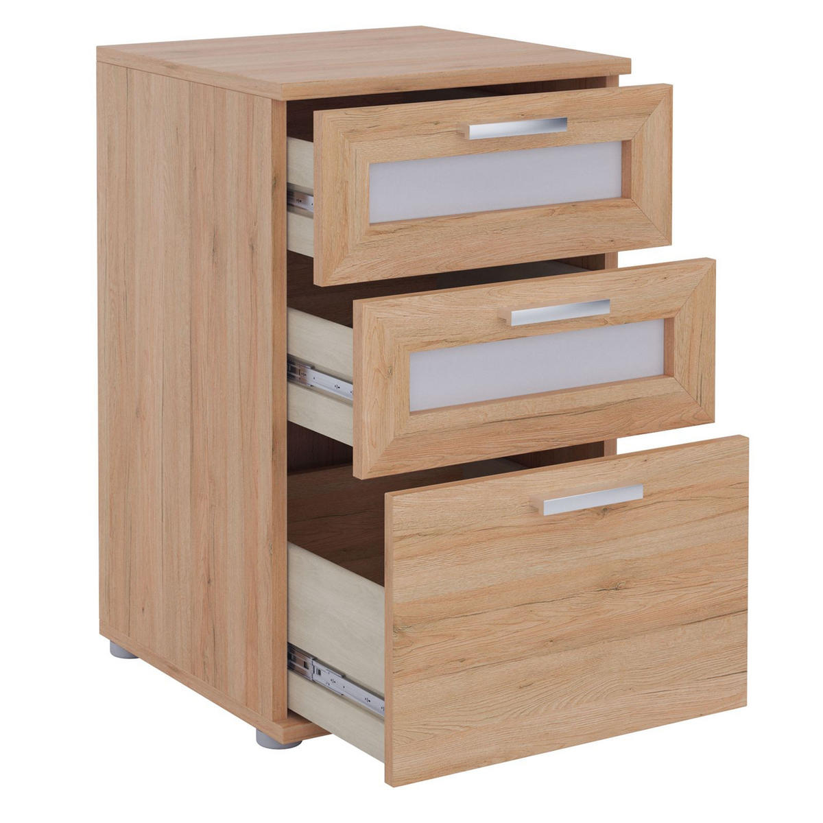 NACHTTISCH MARIKE - Eiche San Remo, Holzwerkstoff (40/63/38cm) - CARO-Möbel