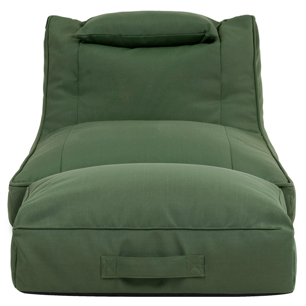 SITZSACK Outdoor mit Bodenkissen Nova - Grün, Textil (84/68/180cm) - icon
