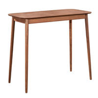 BARTISCH Rechteckig Braun 120 x 60 x 106 (cm) - Braun, Holz (60/120/106cm) - Nordlys