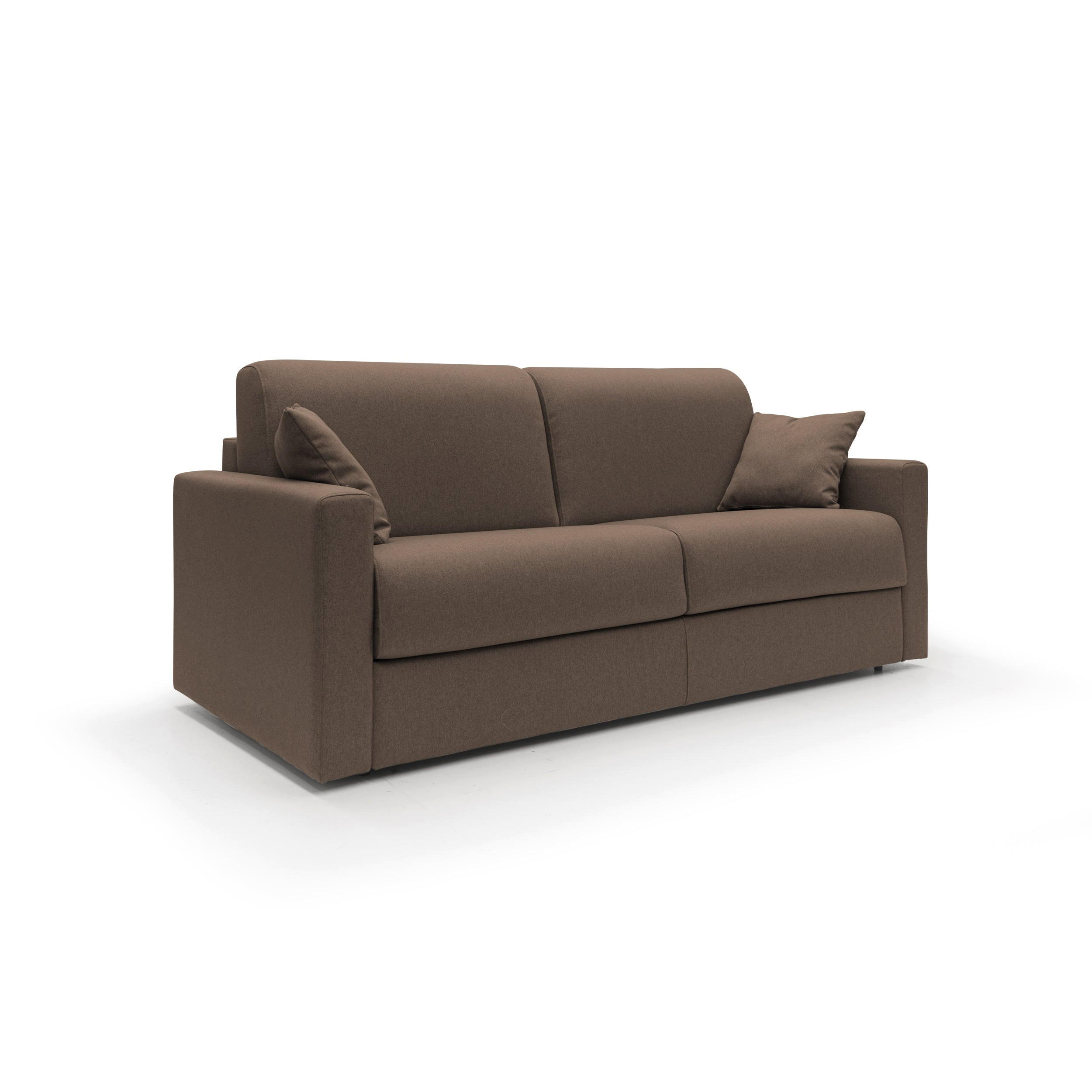 SCHLAFSOFA Chris - Beige, Textil (166/90/96cm) - Divani.store