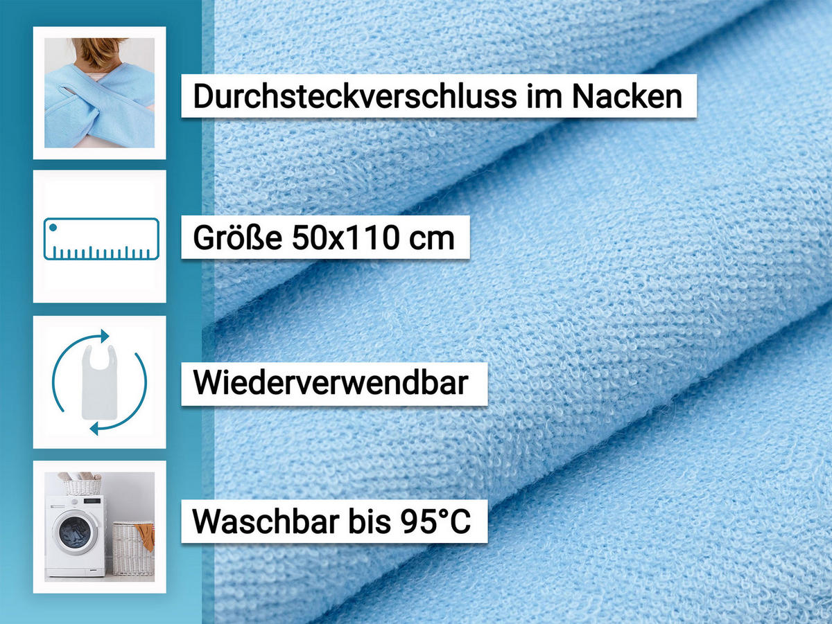 ERWACHSENENLÄTZCHEN, 80x200 cm, 100% Polyester, Blau - Blau, Textil (80/200cm) - Zollner