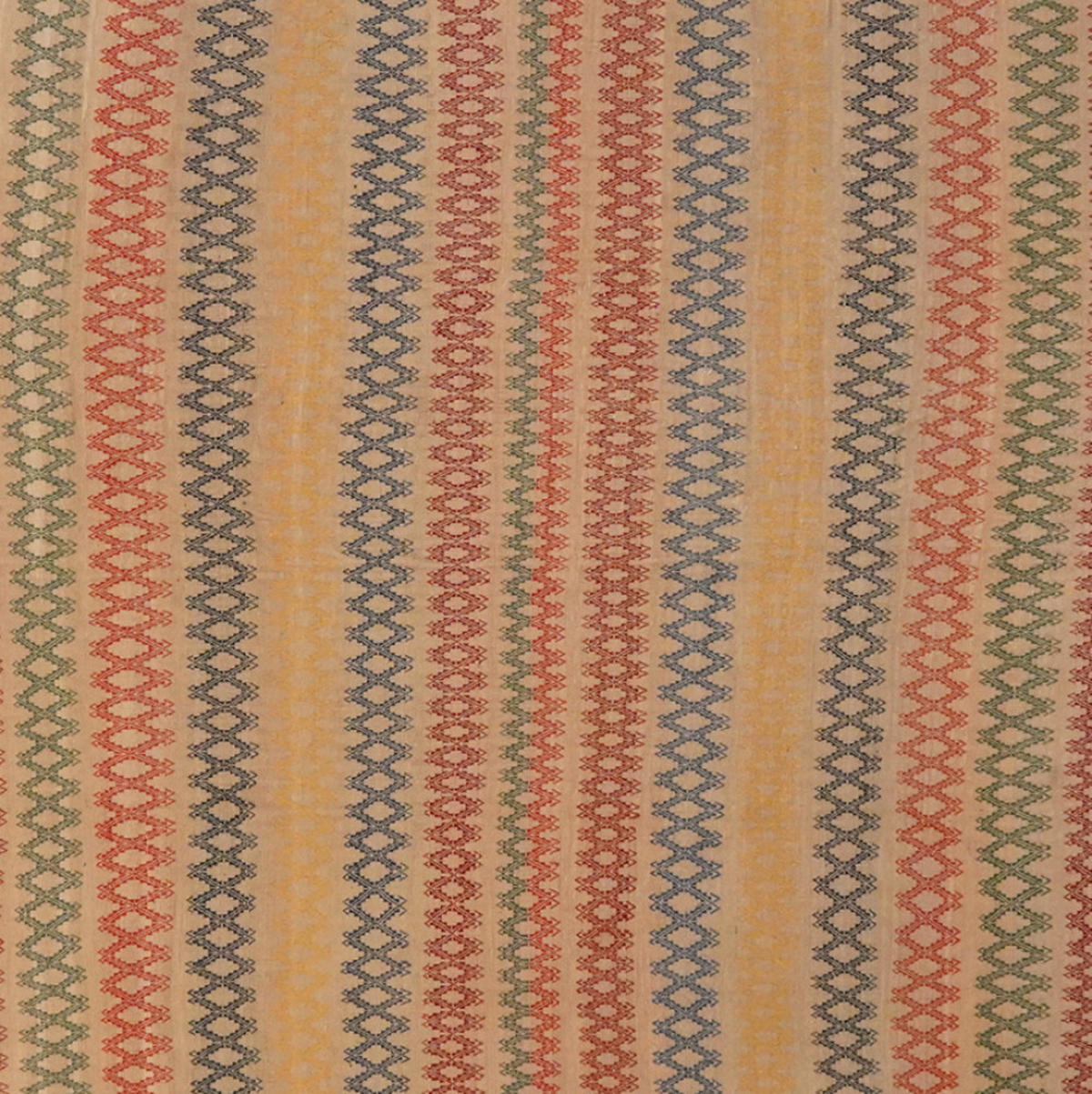HANDWEBTEPPICH Sumak Afshar Beige 288/242 cm Schurwolle - Beige, Textil (242/288cm) - Looma
