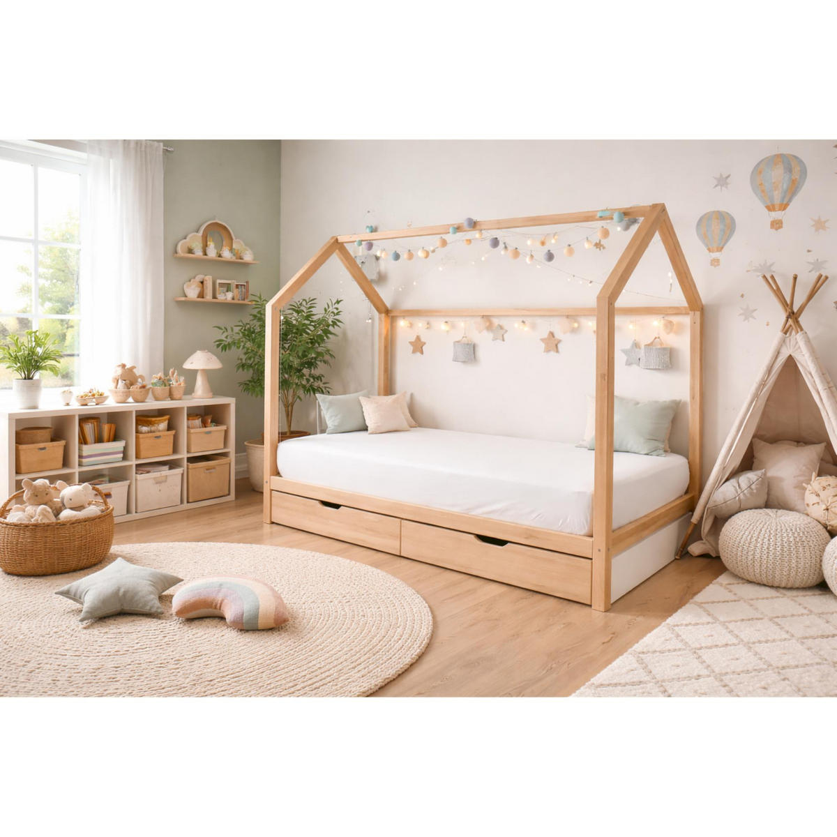 DETSKÉ napínacie prestieradlo BASIC - biela, textil (60/120cm) - Schöner Wohnen