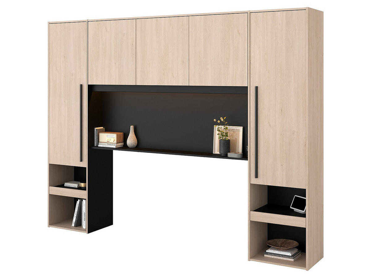 BETTBRÜCKE - 2 Personen - holz - naturfarben hell Velona - Naturfarben, Holz (140/200cm) - Vente-Unique