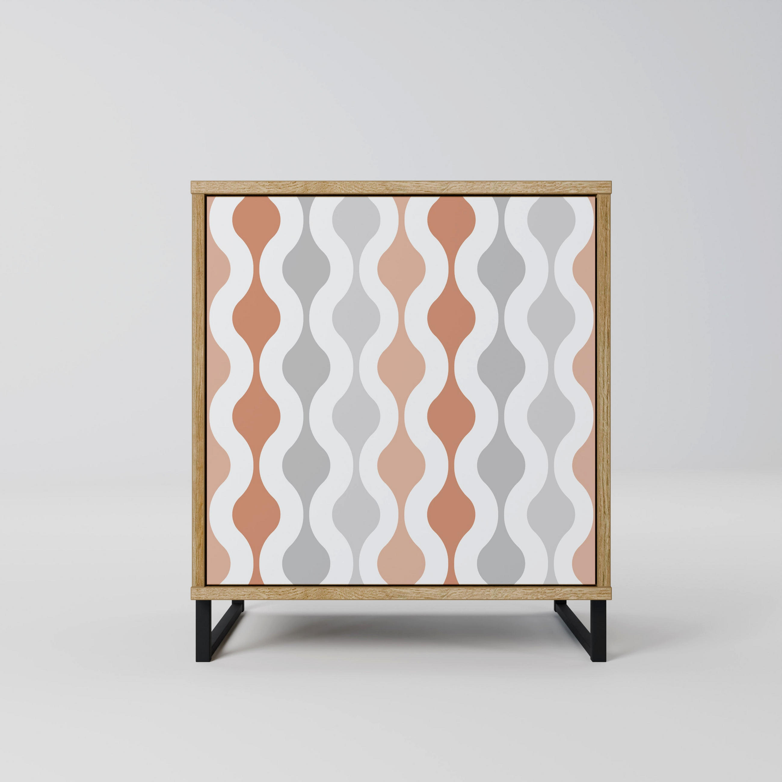 SpaceRebels Sideboard Eiche 57.5x67.5x42 cm
