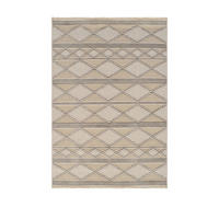 STRUKTURTEPPICH Indigo Creme/Beige 160x230 cm - Multicolor, Textil (160/230cm) - Vercai Rugs
