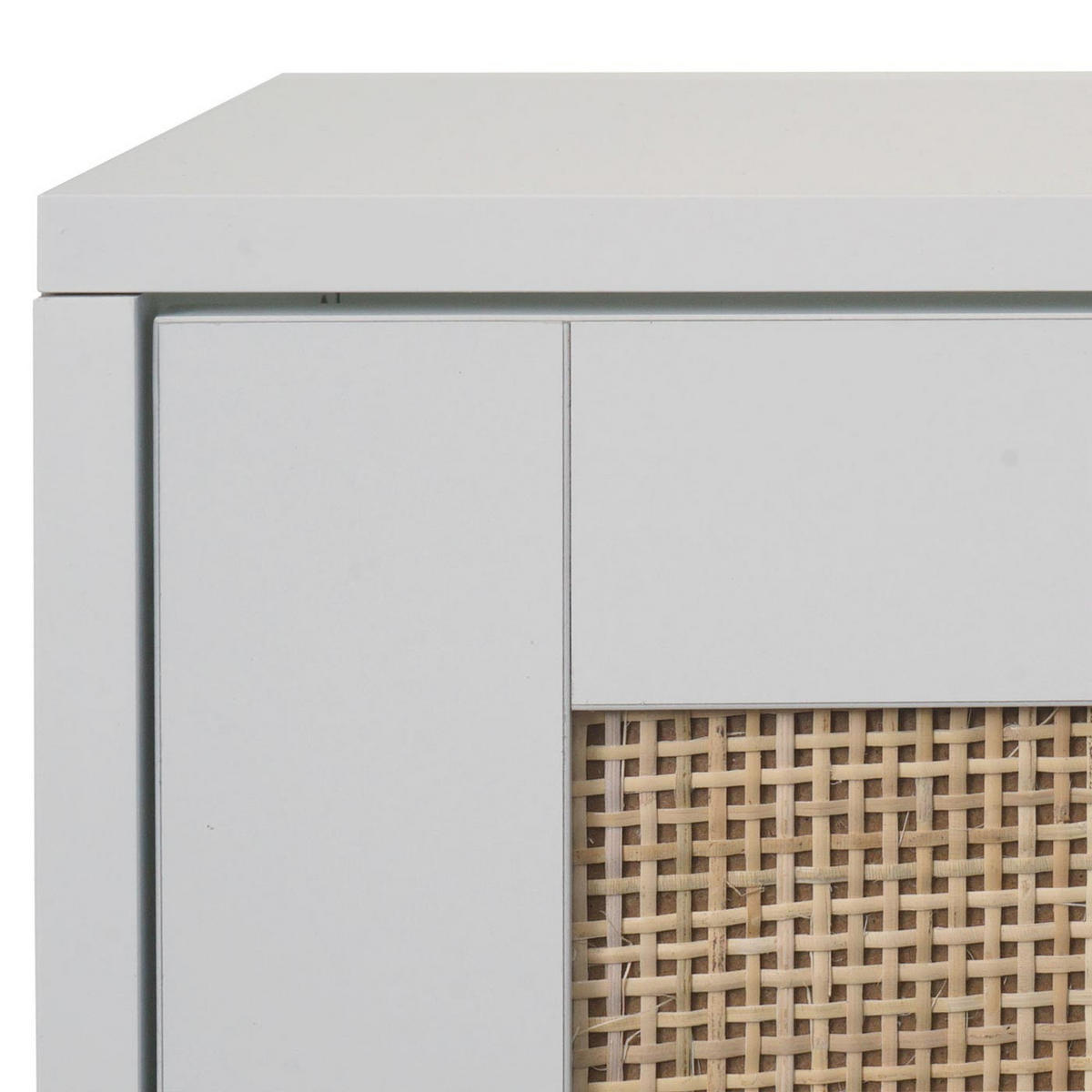 SCHUHSCHRANK Weiß - Weiß, Holz (63/126/24cm) - MCW