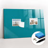 MAGNETTAFEL 60x40 Marineblau schwarzer Marker - Mintgrün, Glas (60/0.4/40cm) - TULUP