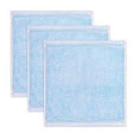 SEIFTUCH SUPERWUSCHEL 3ER PACK - Blau, Textil (30/30cm) - MÖVE
