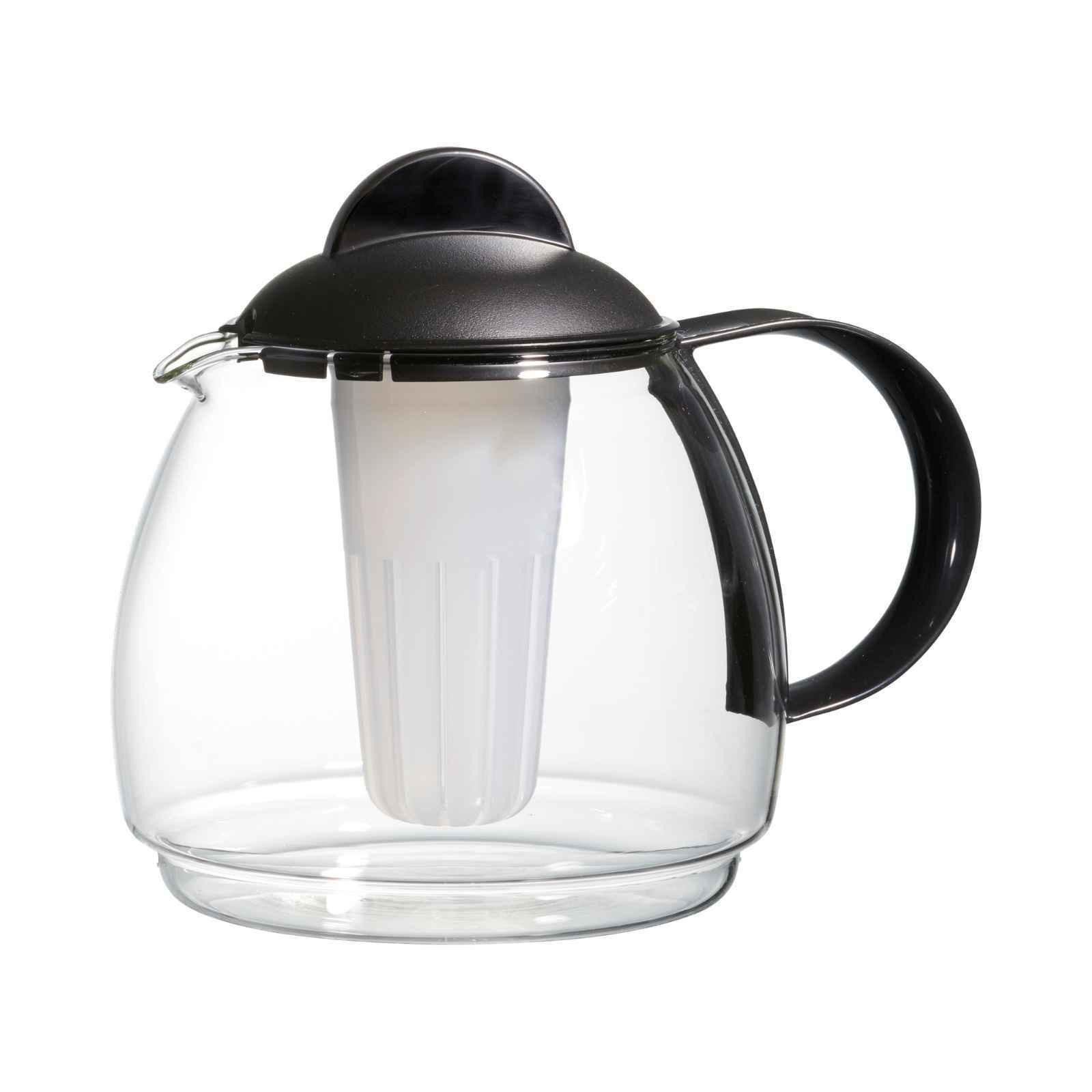 TEEKANNE MIT SIEB Ravenna transparent 1,8 l - Transparent, Glas (1.8L) - Ritzenhoff Breker