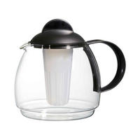 TEEKANNE MIT SIEB Ravenna transparent 1,8 l - Transparent, Glas (1.8L) - Ritzenhoff Breker