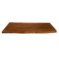 TISCHPLATTE CURT - Braun/Naturfarben, Akazienholz/Holz (60/100/3cm) - SAM