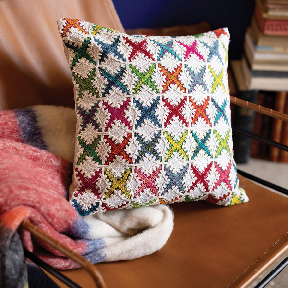 KISSEN Beth multico 30 x 50 cm - Multicolor, Textil (30/50cm) - Vivaraise