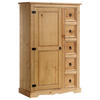 KOMMODE TEQUILA - Kieferfarben, Holz (95/150/45cm) - IDIMEX