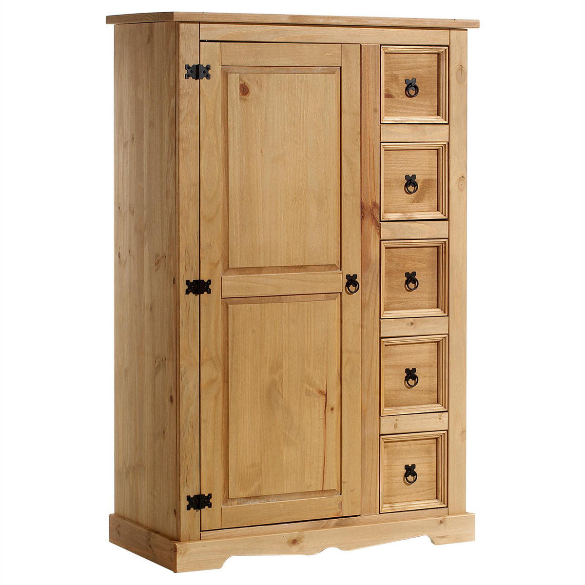 KOMMODE TEQUILA - Kieferfarben, Holz (95/150/45cm) - IDIMEX
