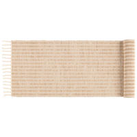 TISCHLÄUFER Jute/Baumwolle 33/140 cm - Beige, Naturmaterialien (33/140cm)