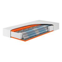 TASCHENFEDERKERN-MATRATZE "Dynamic XXL", H5, 90 x 200 cm, Höhe: ca. 24 cm - Weiß, Textil (90/200cm) - Hn8 Schlafsysteme