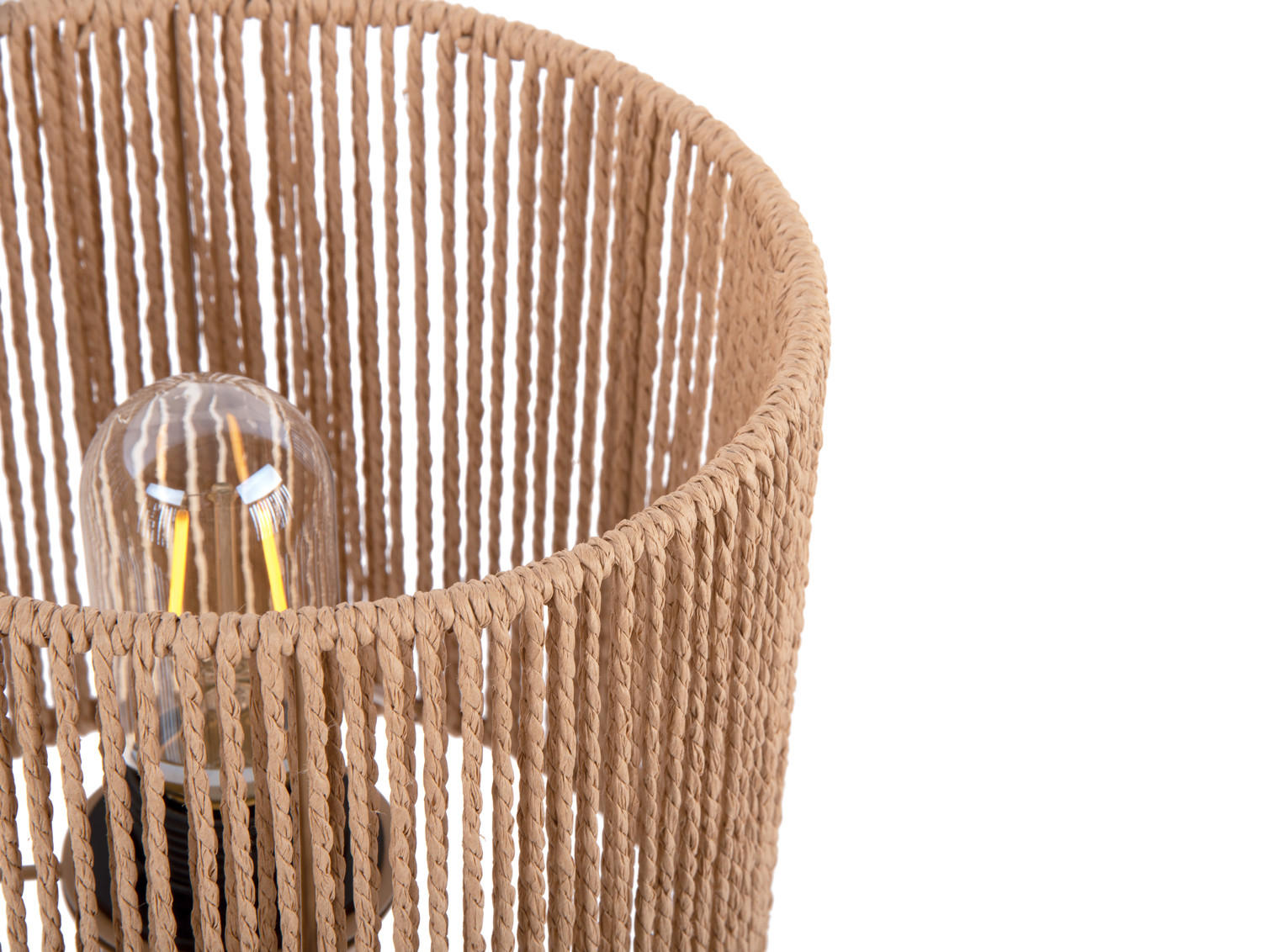 Thumbnail - Leitmotiv Tischlampe, Natur, Naturmaterialien, Rund, 20x30x20 cm, CE, Lampen & Leuchten, Innenbeleuchtung, Tischlampen, ...