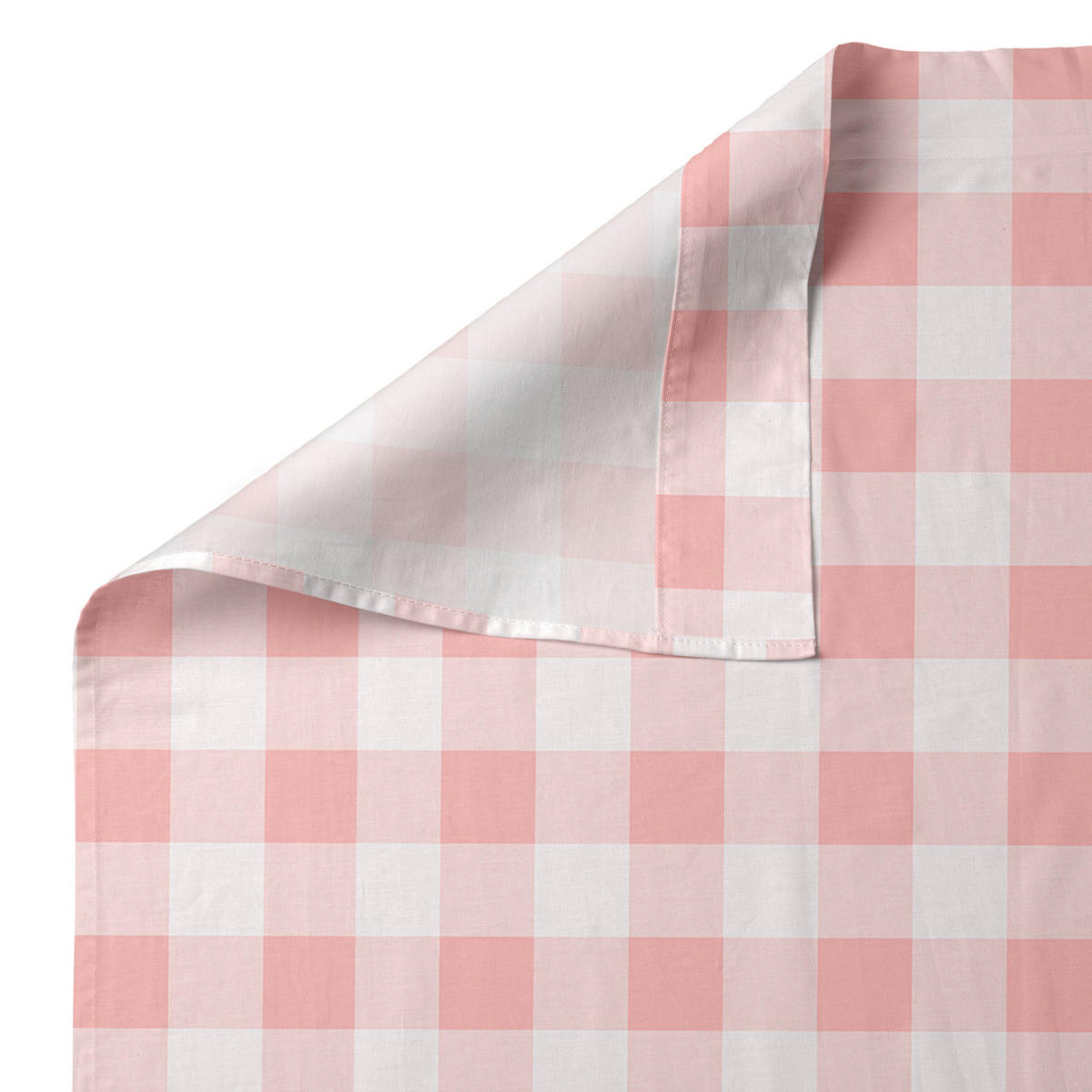 BETTWÄSCHE 2er-Set teiliges vichy 120x180 cm (kinderbett) rosa - Pink, Textil (120/180cm) - Happy Friday