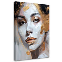 LEINWANDBILD Menschen & Charaktere 60x90cm - Braun, Textil (60/90cm) - Feeby