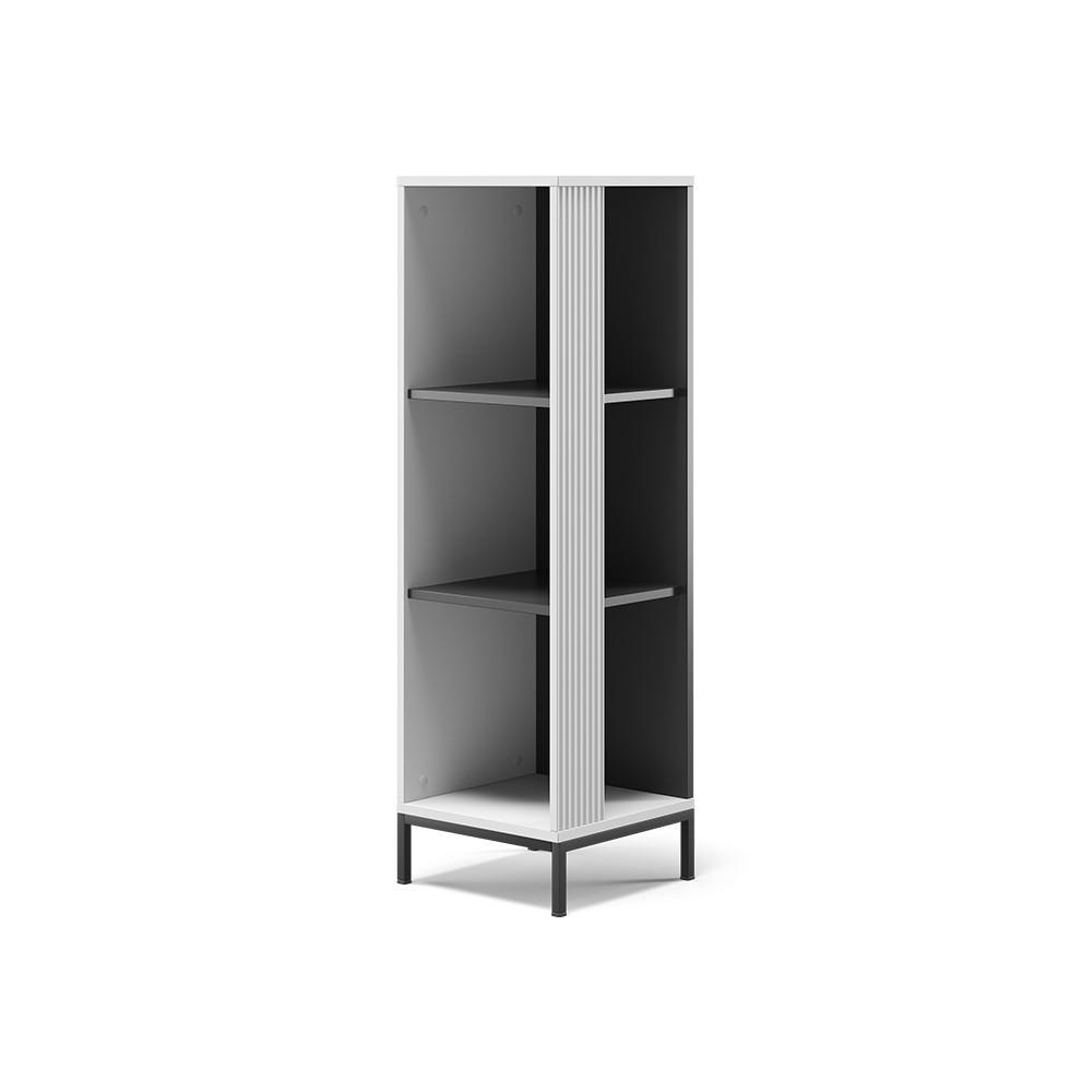 Vicco KNIHOVNA Eliza Bílá 36 x 120 cm 3 předměty