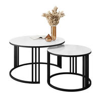 COUCHTISCH 2 in 1 LORI GLASS - Schwarz, Glas (70/70/47cm) - Lookway