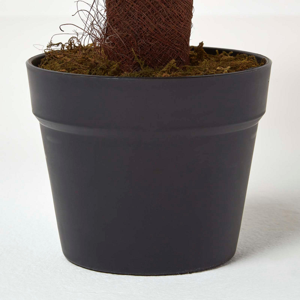 KUNSTPALME Mini, 100 cm - Grün, Kunststoff (100cm) - Homescapes