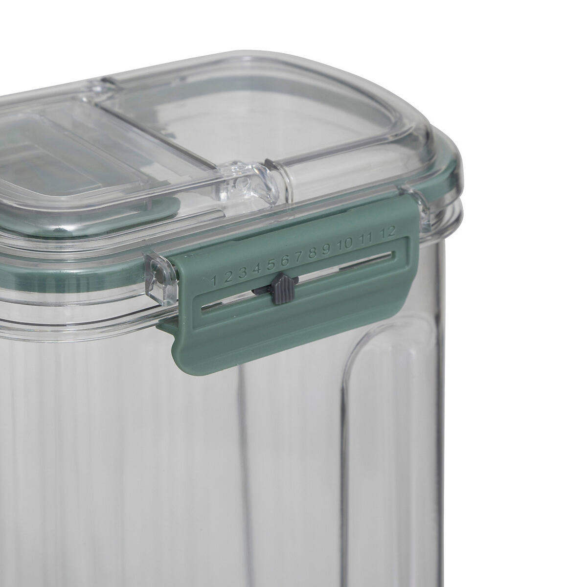VORRATSDOSE Neo, Kunststoff, 1.6 L - Transparent, Kunststoff (10.6/22.4/14.2cm) - 5five Simply Smart