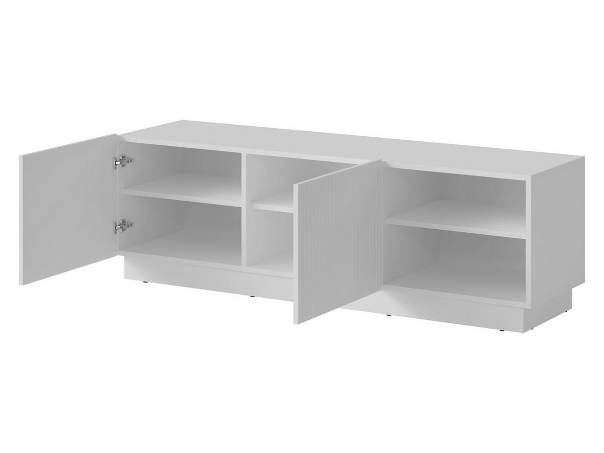 TV-ELEMENT Liverti 150 2D - Schwarz, Holzwerkstoff/Kunststoff (150/48/42cm) - MIRJAN24