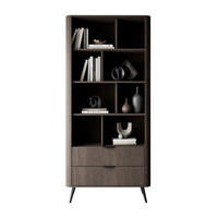 REGAL TWILIGHT mit Schubladen - Eichefarben, Holzwerkstoff (88/194/38cm) - Lookway