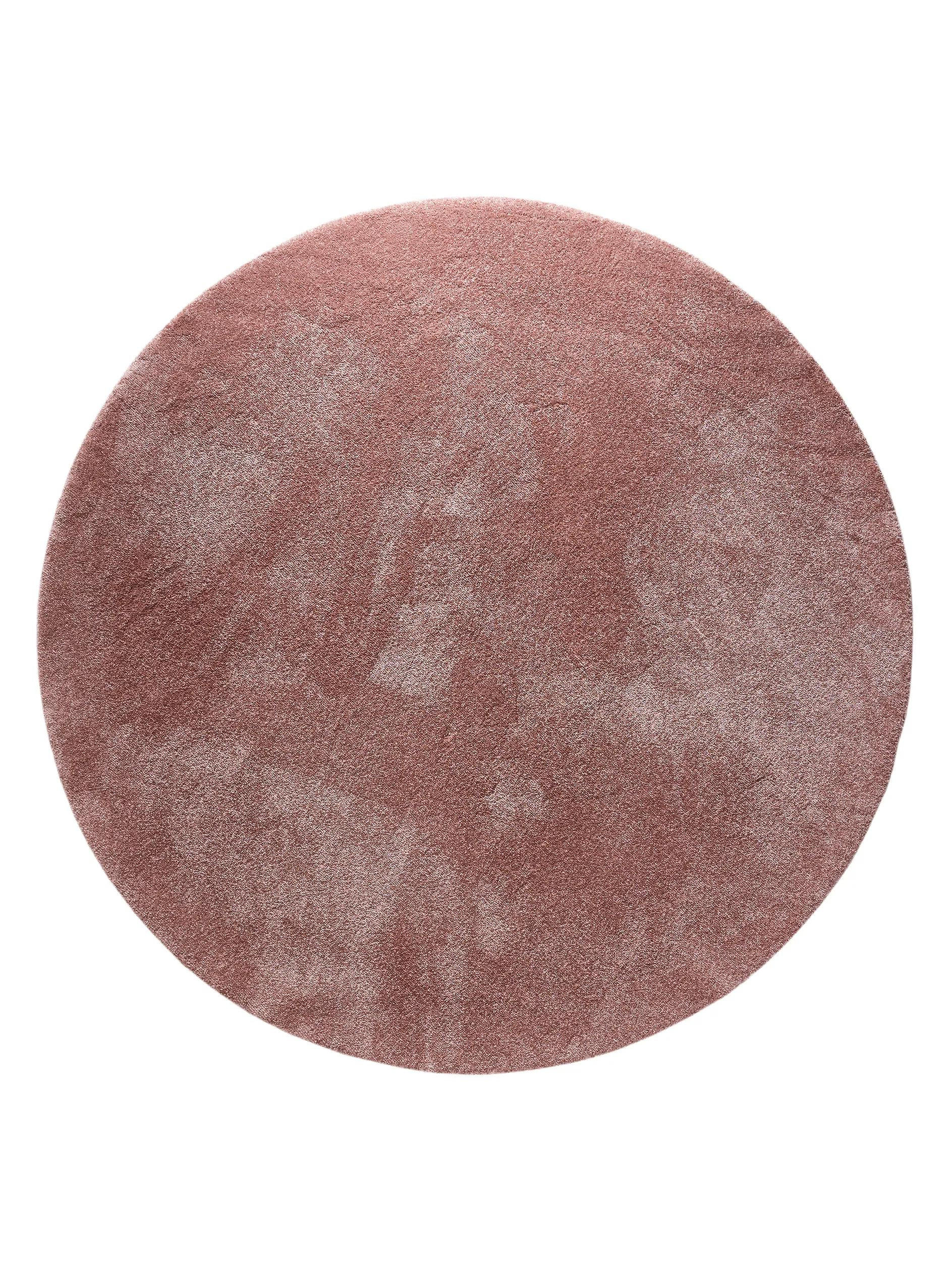 HOCHFLORTEPPICH Melvin waschbar ø 150 cm rund - Rosa, Kunststoff (150/150cm) - benuta Nest