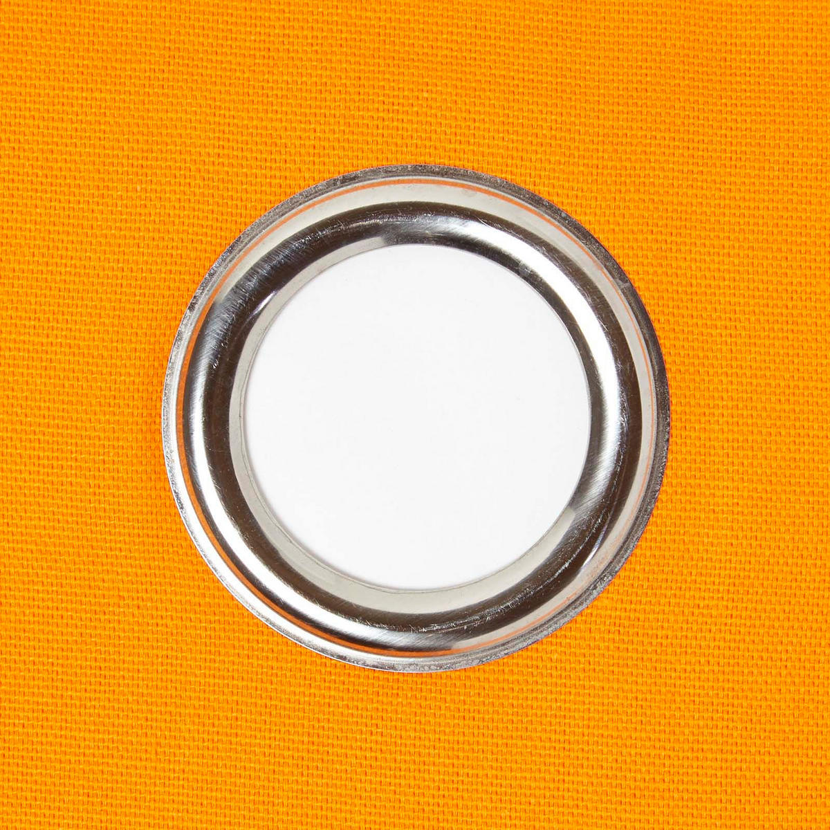 ÖSENVORHANG blickdicht 2er-Set, 137/228 cm - Orange, Textil (137/228cm) - Homescapes