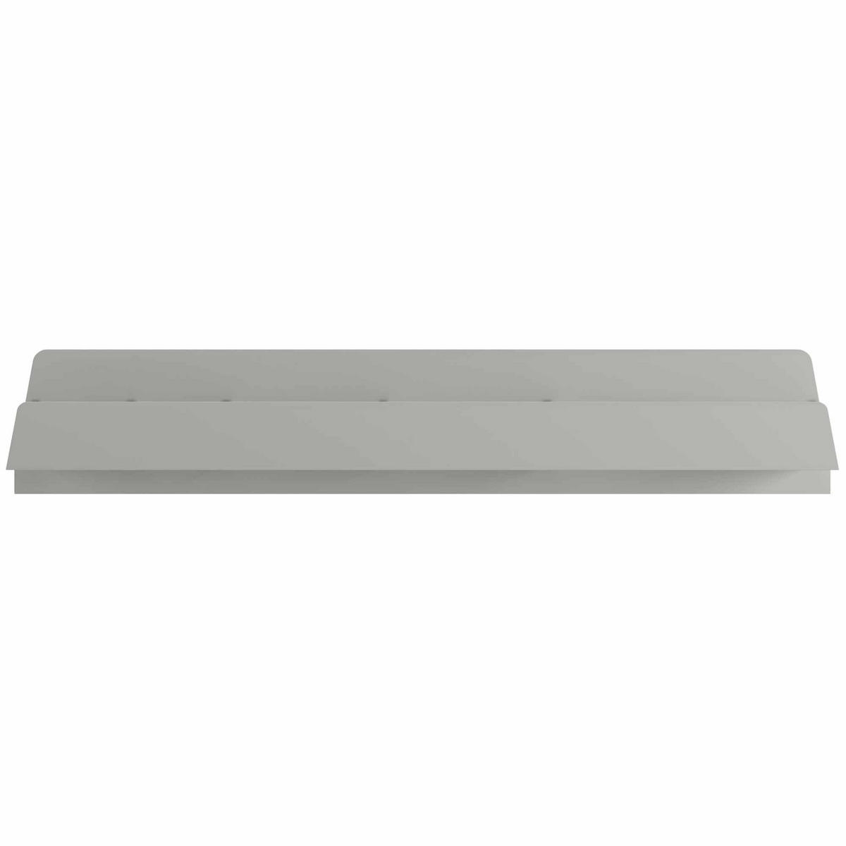 SCHREIBTISCH-ORGANIZER DAMBI - Grau, Holzwerkstoff (16/113/15cm) - KONSIMO®