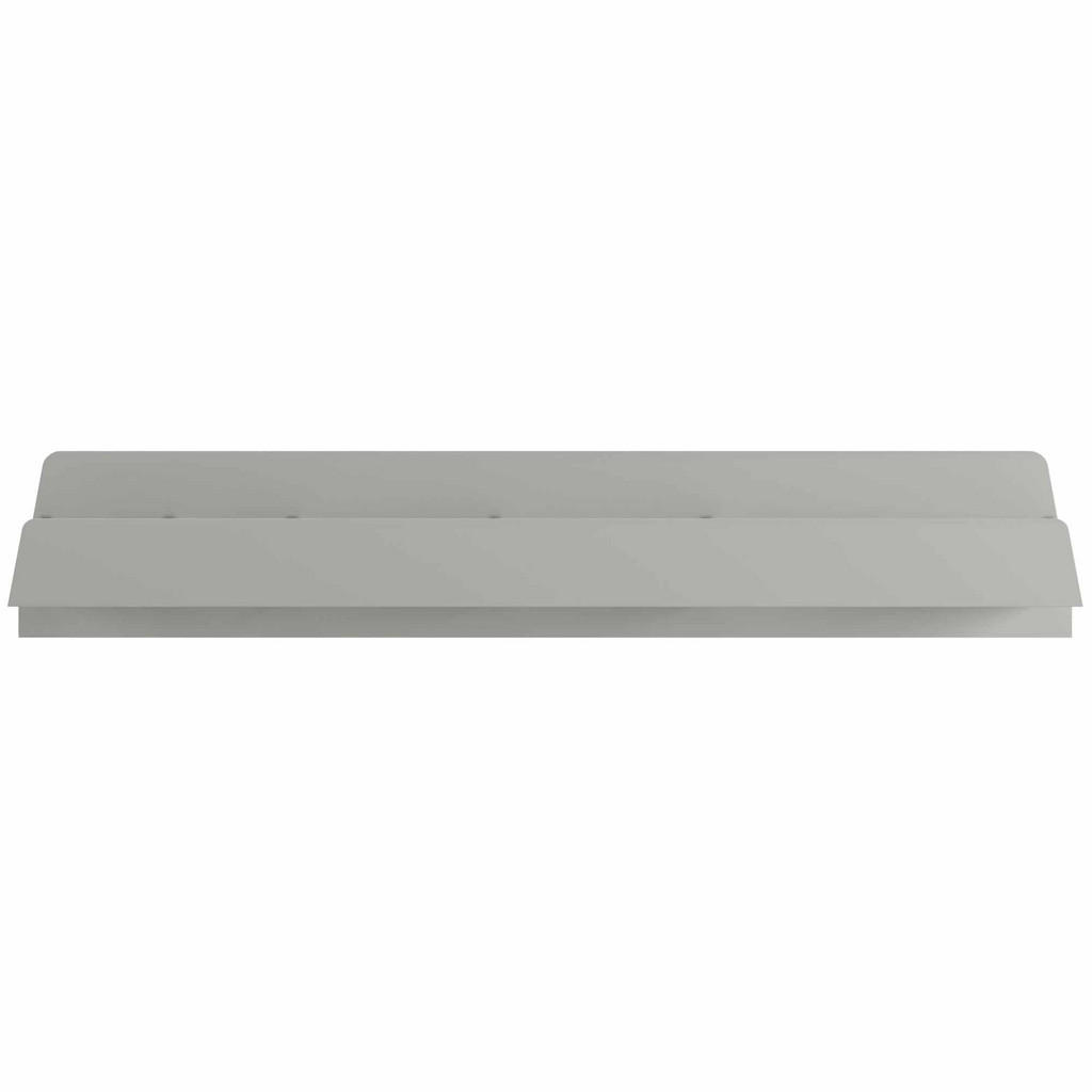 Thumbnail - Konsimo® Schreibtisch-Organizer, Grau, Holzwerkstoff, 113x15x16 cm, Arbeitszimmer, Schreibtische, Bürotische