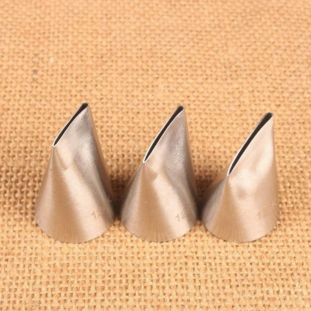 SPRITZTÜLLEN 3-teiliges Set Austin Rosa Edelstahl - Silberfarben, Metall (2.5/1.6/4.1cm)